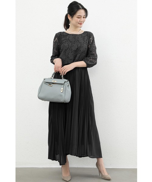 「Cinderella」 7分袖ワンピース MEDIUM ブルー レディース_画像8