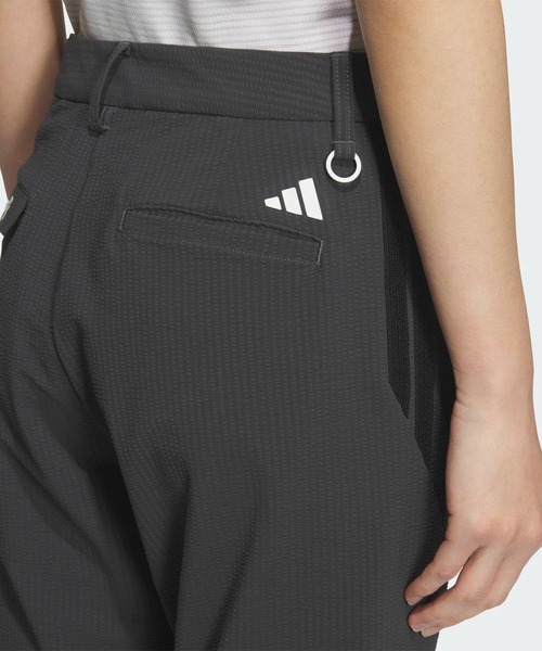 スウェットパンツ ジャージ シアサッカー パンツ「adidas Golf/アディダスゴルフ」 レディースの画像