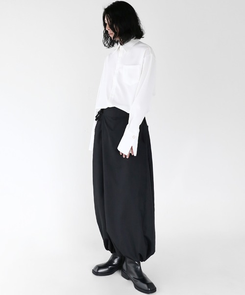 「minsobi」 パンツ FREE ブラック メンズの画像