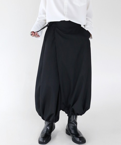 「minsobi」 パンツ FREE ブラック メンズの画像