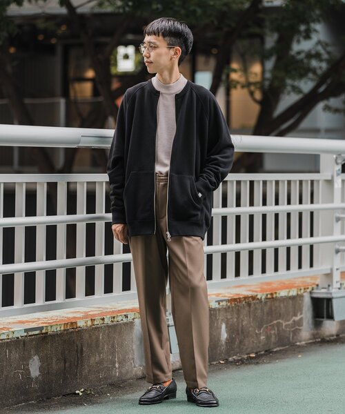 LOOPWHEELER（ループウィラー） カーディガン MEDIUM ネイビー メンズ