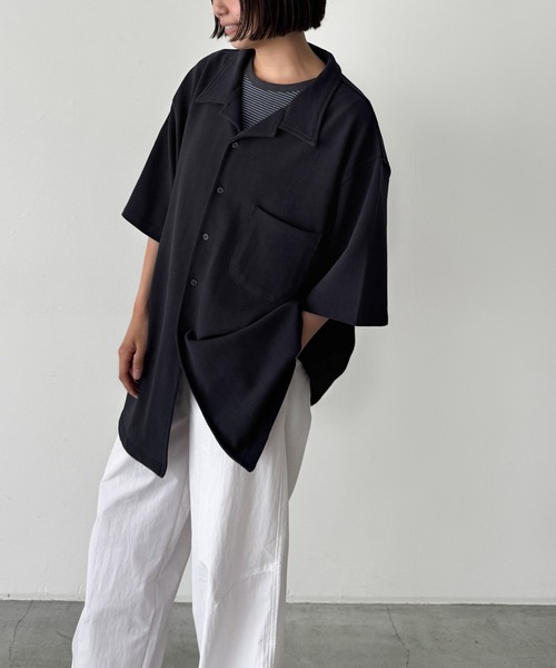 CANAL JEAN（キャナルジーン） ブラウス シャツ choice_cnl カット開襟
