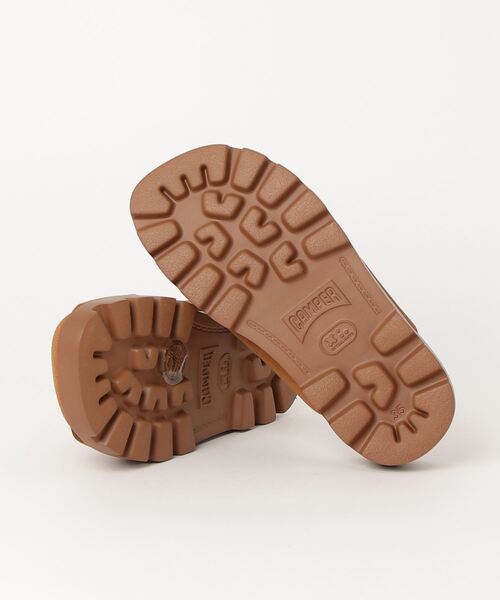 「CAMPER」 フラットサンダル 24.0cm キャメル レディース_画像7