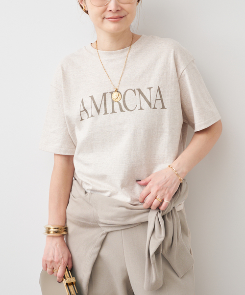 MINE×AMERICANA アメリカーナ 半袖Tシャツ MA-12 AMERICANA（アメリカーナ） tシャツ 追加「AMERICANA/アメリカーナ