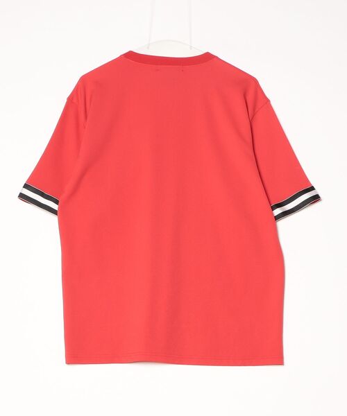 「ANDSUNS」 半袖Tシャツ LARGE レッド メンズ_画像2