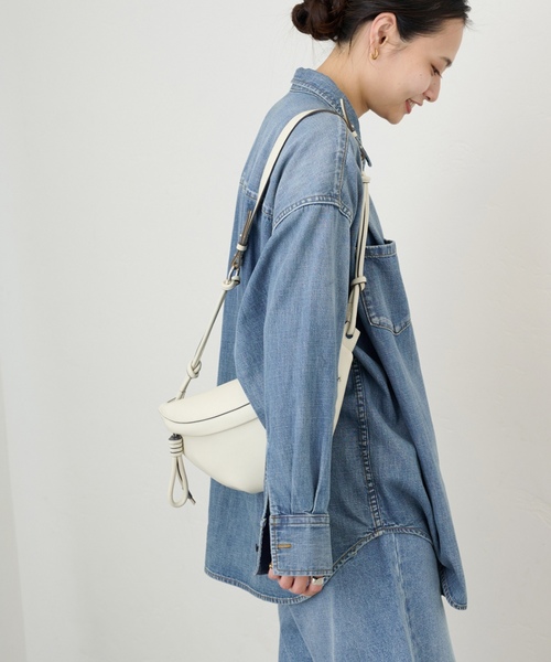 「JOURNAL STANDARD」 長袖シャツ FREE ネイビー レディースの画像