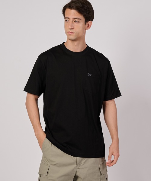 Eddie Bauer（エディーバウアー） tシャツ ワンポイント刺しゅう