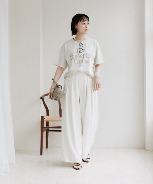 tシャツ 「接触冷感」アソートロゴTee レディースの画像