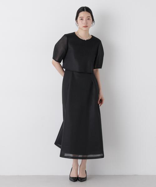 kaene（カエン） ドレス kaene/シアードッキングワンピース : ZOZOTOWN