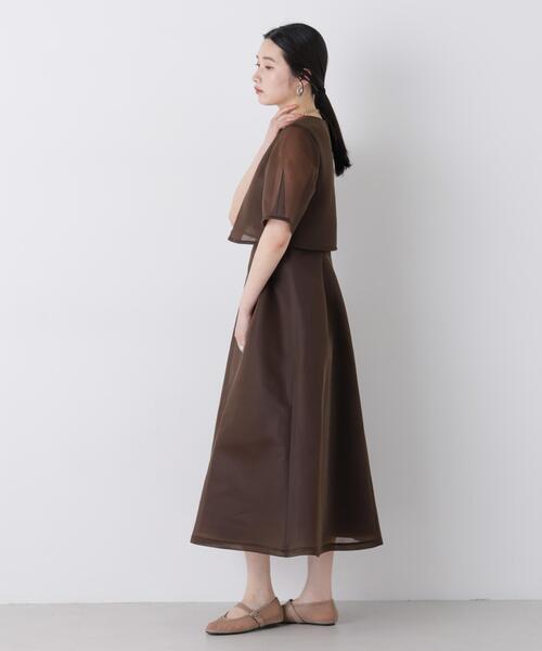 kaene（カエン） ドレス kaene/シアードッキングワンピース : ZOZOTOWN 