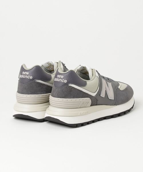 「New Balance」 ローカットスニーカー 27.0cm ライトグレー レディース_画像2
