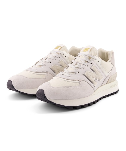 「New Balance」 ローカットスニーカー 27.0cm ライトグレー レディース_画像6