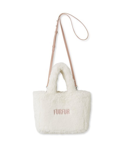 「FURFUR」 2WAYバッグ ONE SIZE グレー レディース_画像2