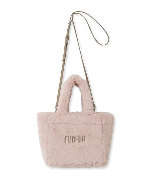 「FURFUR」 2WAYバッグ ONE SIZE グレー レディース_画像4