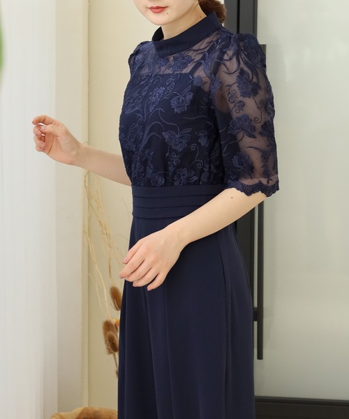 「TRUDEA」 オールインワン MEDIUM チャコールグレー レディース_画像7