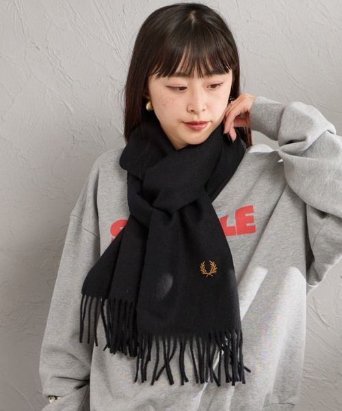 FRED PERRY（フレッドペリー） マフラー ストール 「WEB限定」「FRED
