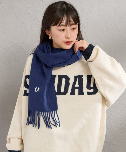 FRED PERRY（フレッドペリー） マフラー ストール 「WEB限定」「FRED