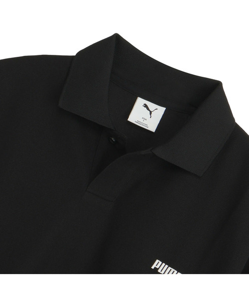 新品 Puma × CLUBHAUS Relax Polo XLサイズ 黒 PUMA（プーマ） ポロシャツ 半袖 メンズ ゴルフ PUMA x CLUBHAUS