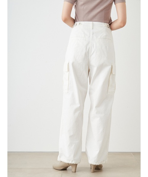 「SNIDEL」 カーゴパンツ 1 カーキ レディース_画像9