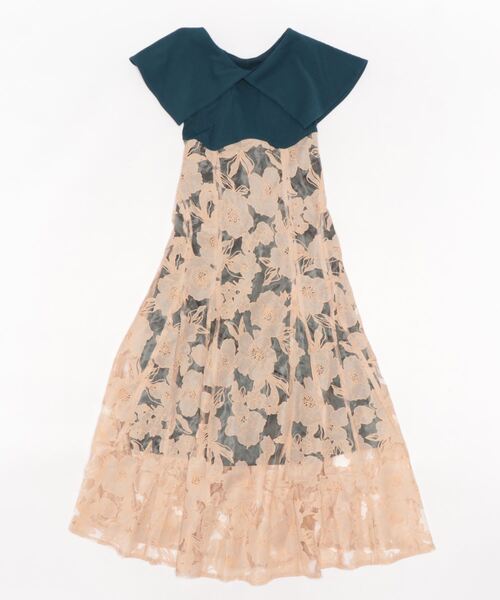 「dazzlin」 ドッキングワンピース SMALL グレー レディース_画像4