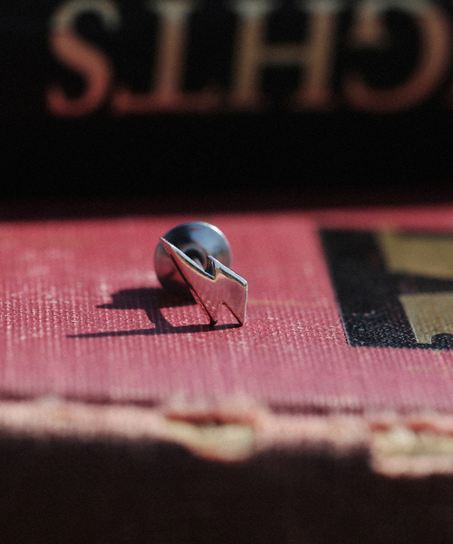 SunKu（サンク） ピアス SILVER PIERCE / BOLT(シルバー ピアス