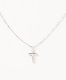 K10PG ダイヤムーンスターネックレス　con affetto con affetto(ファッション) ネックレス K10クロスネックレス