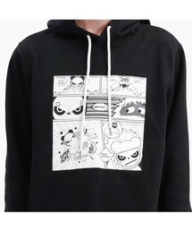 HIPANDA パーカー ハイパンダ メンズ スノーパンダ漫画プリント