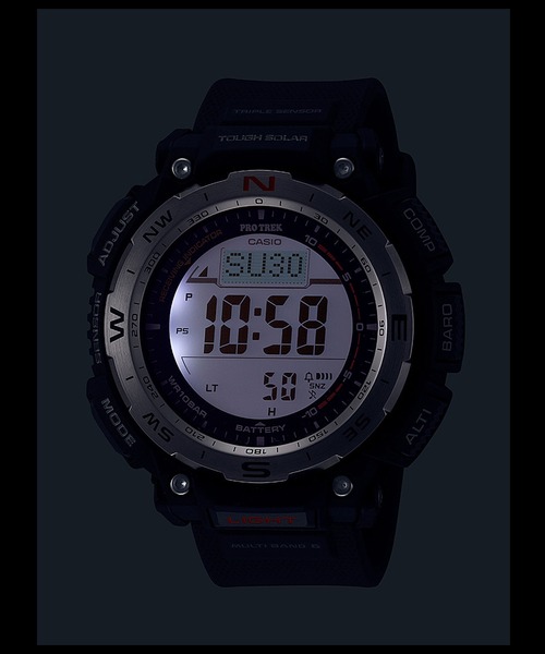 腕時計 Climber Line / 電波ソーラー / PRW-3400-1JF メンズ レディースの画像