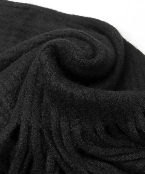 KANGOL（カンゴール） マフラー リブラッセル編み アクリルニット 大判