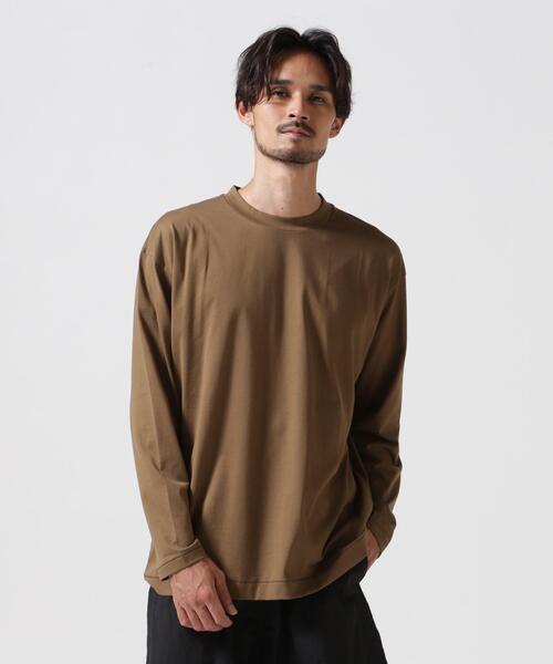 ATON（エイトン） tシャツ (エイトン)SUVIN60/2 | OVERSIZED L/S T