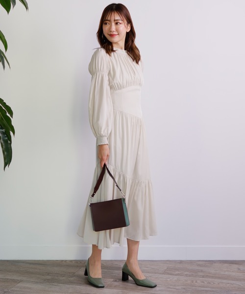 LADYMADE（レディメイド） ワンピース アシメコルセットティアード