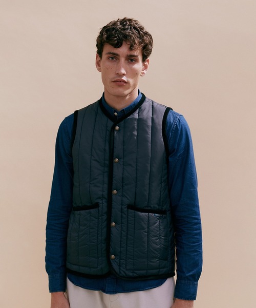 LAVENHAM（ラベンハム） ベスト ジレ VERTICAL QUILT THORNHAM MENS