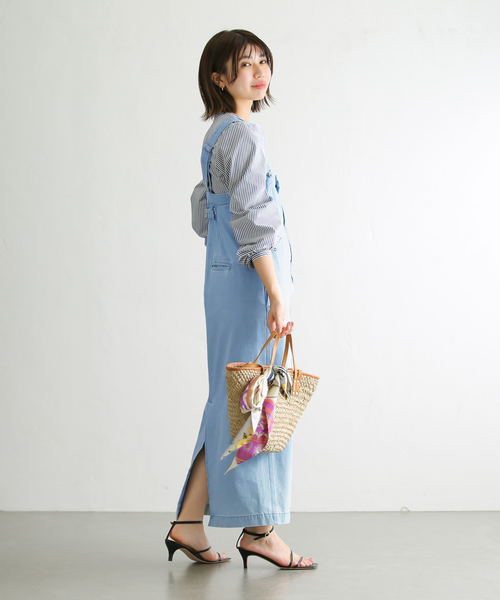 La TOTALITE ワンピース ジャンパースカート 「追加」デニム