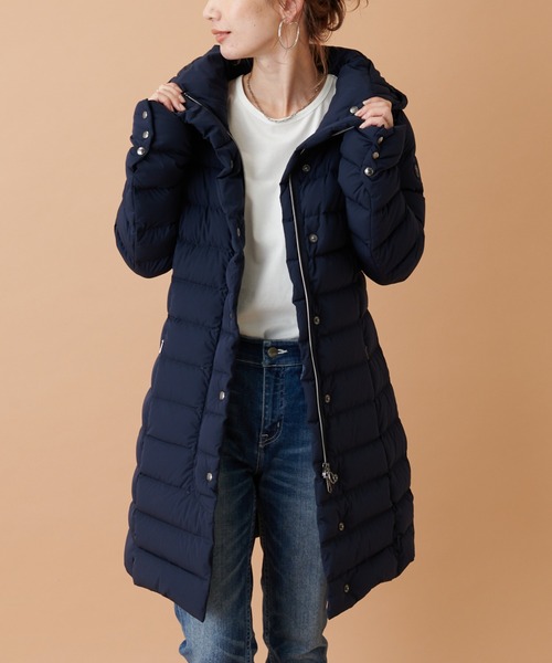 Cape Horn ネイビー ダウンコート★ CAPEHORN 「CAPEHORN」 ダウンコート 44 ネイビー レディース