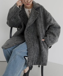 hellam シャギーミドルコート マスタード hellam｜シャギーミドルコート | Rakuten Fashion(楽天ファッション