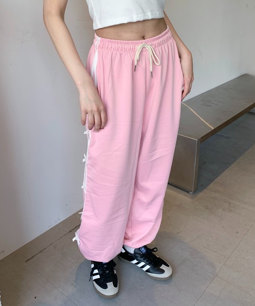 ワイドレッグジャージ スウェットパンツ サイドライン 1858 スウェットパンツ ジャージ サイドライン ワイドスウェット