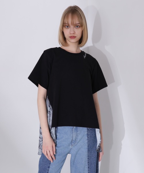 tシャツ Tシャツ レディース 「直営店限定」SATIN CAMO PRINT TUNIC/サテンカモプリントチュニック｜zozo｜04