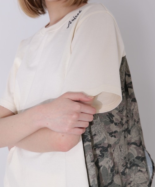 AVIREX 迷彩柄 半袖Tシャツ　レディース　夏服 AVIREX 5%OFF ≪Sサイズ≫AVIREX アビレックス レディース
