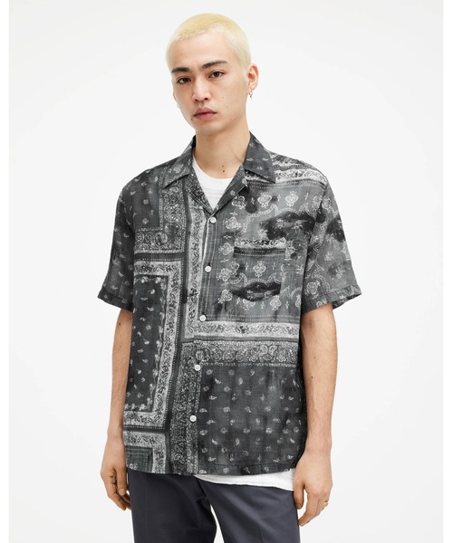ALLSAINTS（オールセインツ） シャツ TIJUANA BANDANA PRINT SHIRT