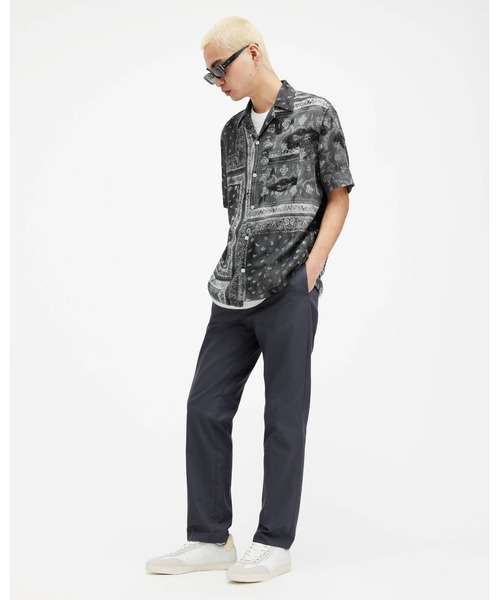 ALLSAINTS（オールセインツ） シャツ 半袖 TIJUANA BANDANA PRINT