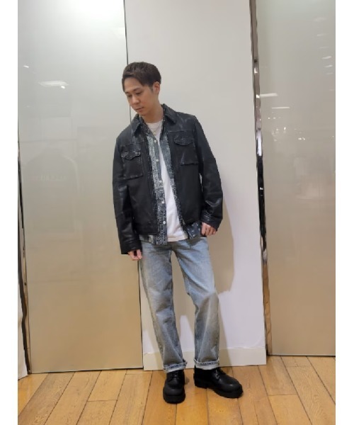 ALLSAINTS（オールセインツ） シャツ 半袖 TIJUANA BANDANA PRINT