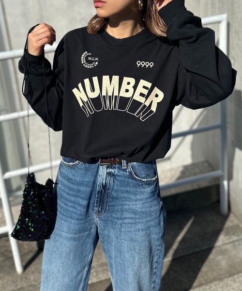 mi via loca tシャツ GILDAN ナンバーロゴロンT 「PT NO. MVL027 2A