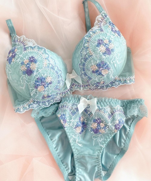 For love and lemons ブラジャーショーツセット fran de lingerie ブラジャー ショーツセット ブラ＆ショーツ