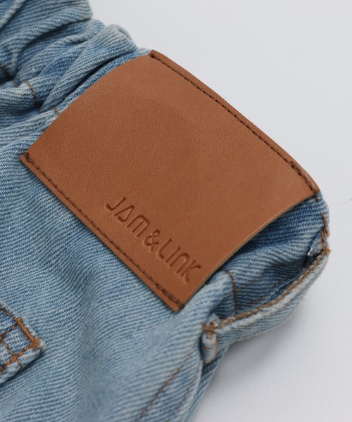 JAM & LINK パンツ デニム ワイドパンツ キッズ 子供服 男の子 女の子