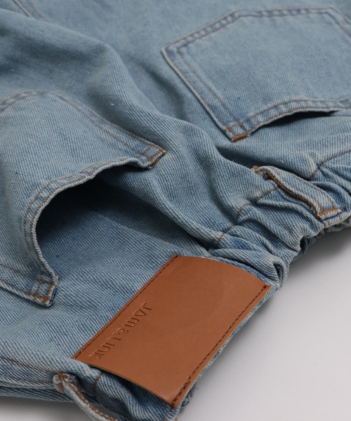 JAM & LINK パンツ デニム ワイドパンツ キッズ 子供服 男の子 女の子