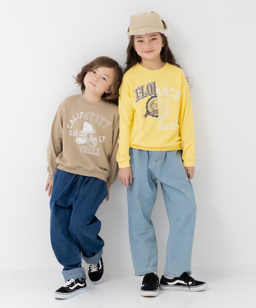 JAM & LINK パンツ デニム ワイドパンツ キッズ 子供服 男の子 女の子