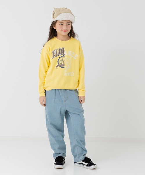 JAM & LINK ワイドパンツ パンツ デニム ワイドパンツ キッズ 子供服