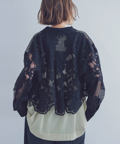 DRESSLAVE（ドレスレイブ） サマーニット ニット セーター C/Ny sheer 
