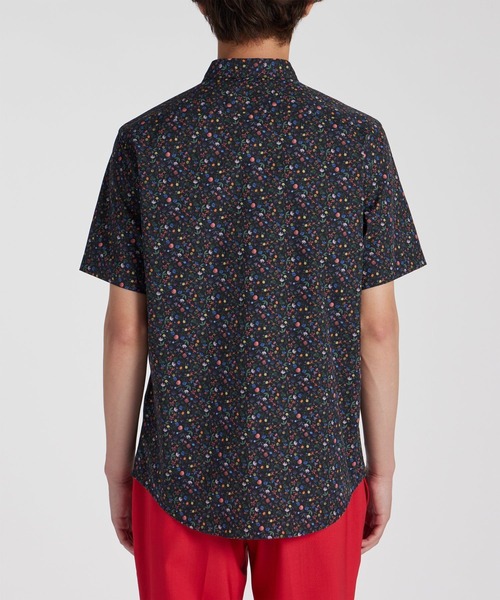 美品✨Paul smith 長袖シャツ ガーデン 総柄 L 庭 コットン メンズ 美品✨Paul smith 長袖シャツ ガーデン 総柄 L 庭 コットン
