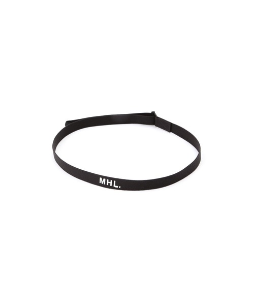 ベルト NARROW MILITARY BELT レディース